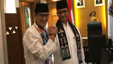 Salam Perpisahan Sandiaga Uno untuk Gubernur Anies