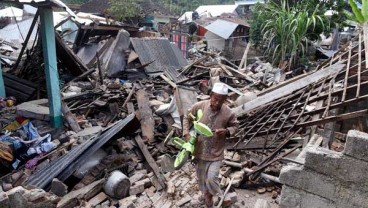 539 Sekolah Rusak Akibat Gempa Lombok