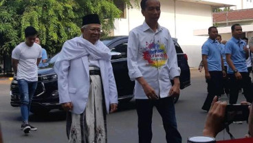 Tes Kesehatan, Jokowi-Ma'ruf Amin Tiba di RSPAD