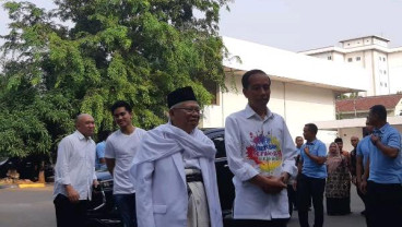 Tes Kesehatan, Jokowi-Ma'ruf Amin Berpuasa