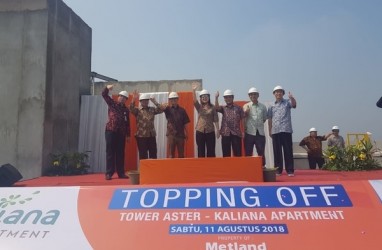 Menara pertama Apartemen Kaliana di Cileungsi Siap Meluncur