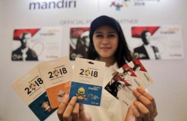 Bank Mandiri Distribusikan 1.000 Keping Uang Elektronik Bertema Asian Games