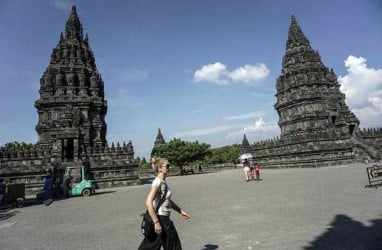 Smartfren Uji Jaringan di Kawasan Candi Prambanan