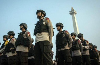 7.883 Personel Polisi Amankan HUT Ke-73 RI