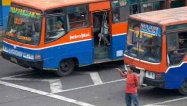 ASIAN GAMES 2018: Kopaja dan Metro Mini 'Disembunyikan' dari Jalan Sudirman - Thamrin