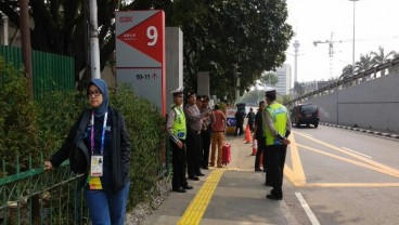 Asian Games 2018: Jelang Pembukaan, Kompleks GBK Dijaga Ketat, Jalan Asia Afrika Ditutup