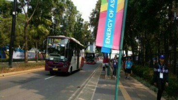 Asian Games 2018: Shuttle Bus di Kompleks GBK Sementara Berhenti Beroperasi