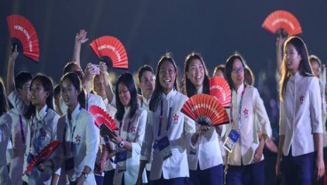 ASIAN GAMES 2018: Parade Atlet dari 45 Negara Diiringi 'Meraih Bintang' Via Vallen