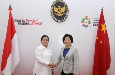 Menko Puan Menerima Kunjungan Wakil Perdana Menteri RRT