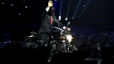 ASIAN GAMES 2018 : Jokowi & Pamor Yamaha FZ 1