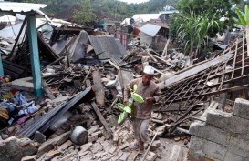 DAMPAK GEMPA LOMBOK  : Kerugian Sementara Tembus Rp33 Miliar