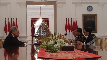 Asian Games 2018: Jokowi Terima Komite Olimpiade Palestina di Istana