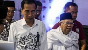 Survei LSI: Elektabilitas Jokowi-Ma'ruf Masuk 'Magic Number'