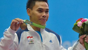 ASIAN GAMES 2018: Jokowi Berdoa untuk Atlet Angkat Besi Eko Yuli Irawan