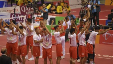 Sepaktakraw Regu Putra Sumbang Perunggu ke-5 untuk Indonesia
