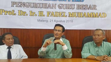 Fadel Dikukuhkan Jadi Guru Besar Kewirausahan Universitas Brawijaya