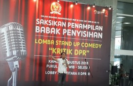 DPR Menyediakan Diri Jadi Obyek Kritik Peserta Lomba Stand Up Comedy