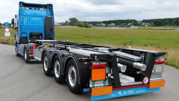 IAA Commercial Vehicles : D-TEC Pamerkan Chassis Kontainer Tangki 20ft, 30ft 