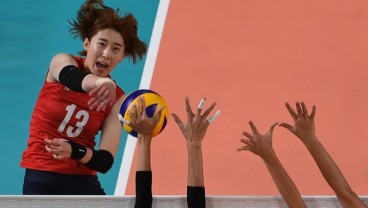 ASIAN GAMES 2018: Penonton Korsel Kecewa Tak Dapat Tiket Pertandingan Bola Voli