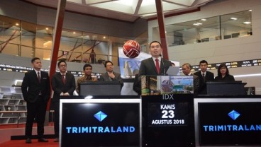  Trimitra Propertindo Gelar Saham Perdana