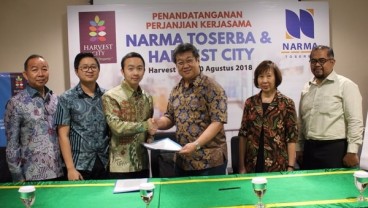 Narma Toserba Buka Gerai di Harvest City