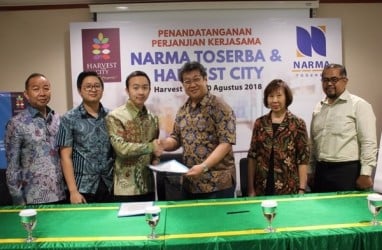 Narma Toserba Buka Gerai di Harvest City