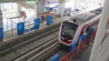 Laik Operasi, LRT Jakarta Lakukan Uji Coba Terbatas