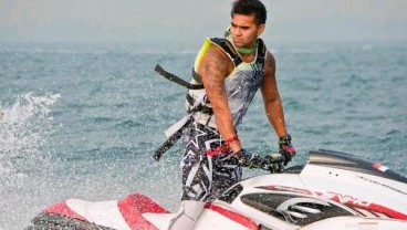 Aero Sutan Aswar, Atlet Jetski Ganteng 'Setampan' Prestasinya