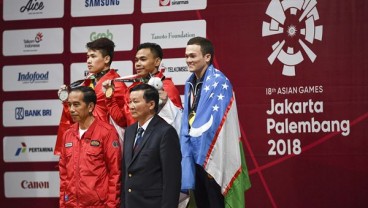 Asian Games 2018: Hari ini Rebutan 30 Emas, Indonesia Posisi 5 dengan 8 Emas