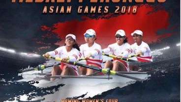 Asian Games 2018: Dayung Kembali Berikan Perunggu untuk Indonesia