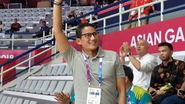 Sandiaga Uno Semangati Atlet Pencak Silat Indonesia Asian Games 2018