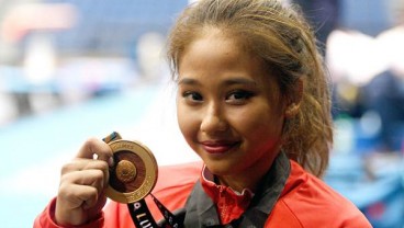 Pesenam Artistik Rifda Irfanaluthfi Sumbang Perak untuk Indonesia