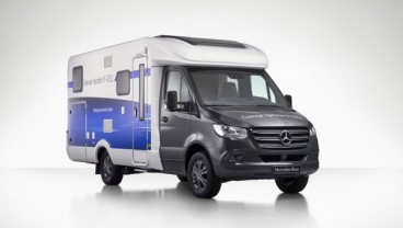 Concept Sprinter F-Cell, Van Senyap Ramah Lingkungan Buat Kemping