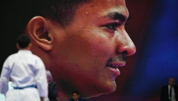 Atlet Karate Ahmad Zigi Zaresta Yuda Raih Perunggu untuk Indonesia