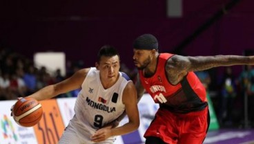 Tim Basket Indonesia, Mongolia, dan Thailand Saling Mengalahkan. Indonesia Lolos Dramatis