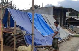 LAPORAN DARI LOMBOK: Korban Gempa NTB Pilih Bertahan di Tenda Darurat