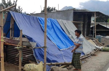 LAPORAN DARI LOMBOK: Korban Gempa NTB Pilih Bertahan di Tenda Darurat