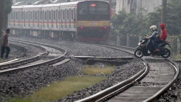 Progres Pembangunan Jalur Ganda Kereta Api Bogor-Sukabumi Baru 10%