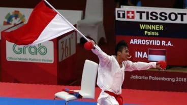 Asian Games 2018: Karateka Rifki Ardiansyah Arrosyiid Raih Emas