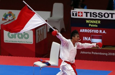 Asian Games 2018: Karateka Rifki Ardiansyah Arrosyiid Raih Emas