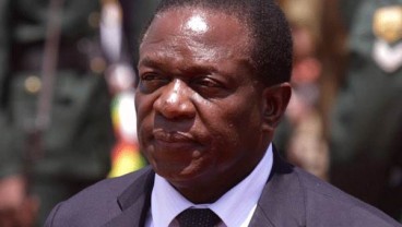 Presiden Zimbabwe Resmi Dijabat Emmerson Mnangagwa 