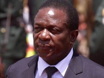 Presiden Zimbabwe Resmi Dijabat Emmerson Mnangagwa
