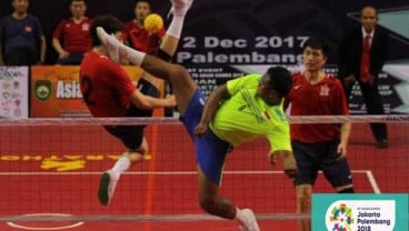 ASIAN GAMES 2018: Hajar Korsel, Indonesia ke Final Sepak Takraw Regu Putra