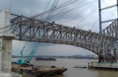 Proyek Jembatan Mahakam IV Ditarget Selesai Akhir 2018