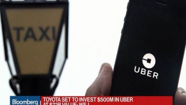 Kembangkan Mobil Swakemudi, Toyota Investasi US$500 Juta di Uber