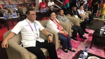 Kompaknya Megawati, JK, Prabowo dan Puan Maharani Nonton Final Pencak Silat Asian Games 2018