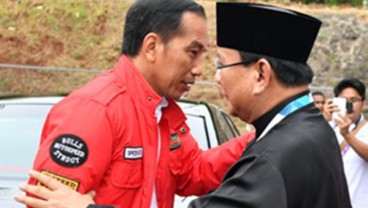 Presiden Jokowi dan Prabowo Subianto Saksikan Final Silat Asian Games 2018