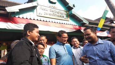 Ini Curhatan Pedagang Beringharjo Saat Bertemu Sandiaga Uno