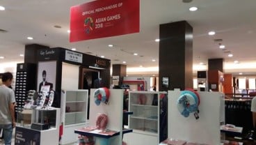 Merchandise di Pop Up Store Asian Games 2018 Senayan City dan Plaza Senayan Mulai Menipis