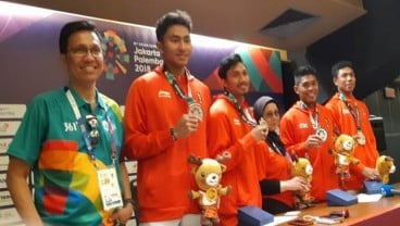 ASIAN GAMES 2018: Indonesia  Samber Perak 4 x 100 Meter, Ini Komentar Zohri: Saya Bangga